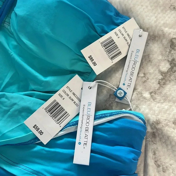 Bleu Rod Beattie Coast To Coast Bandeau Tankini Top and Bikini Bottom - Picture 12 of 12